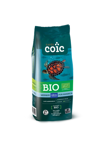 Café Bio Décaféiné, 250 gr Moulu